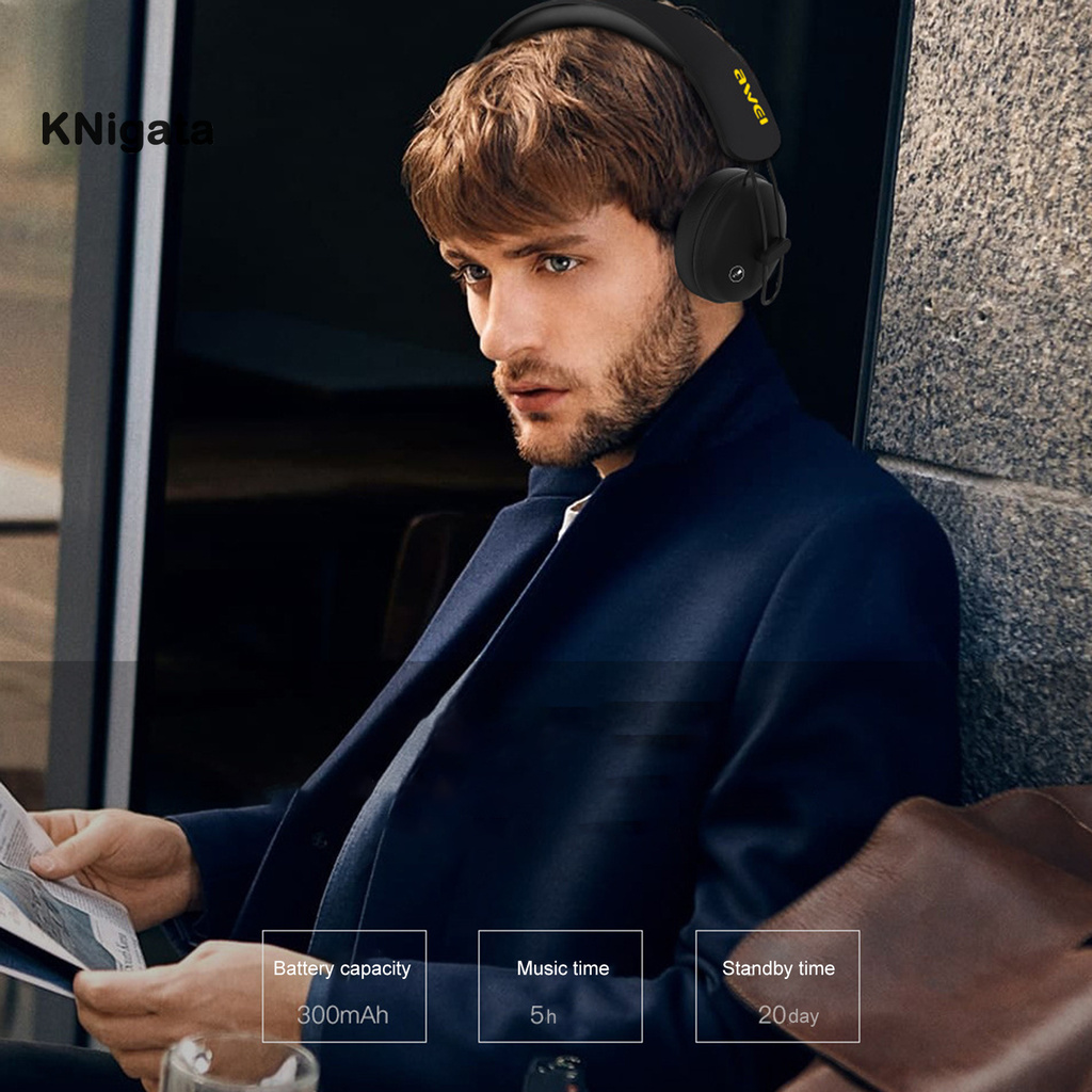 Tai Nghe Trùm Đầu Bluetooth Thể Thao Awei A800Bl | BigBuy360 - bigbuy360.vn