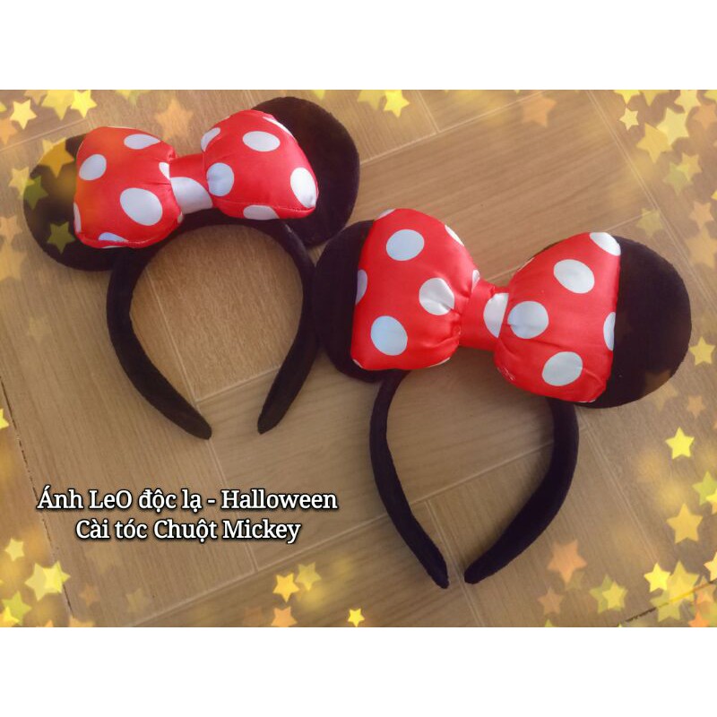 Cài tóc bờm tóc tai chuột Mickey