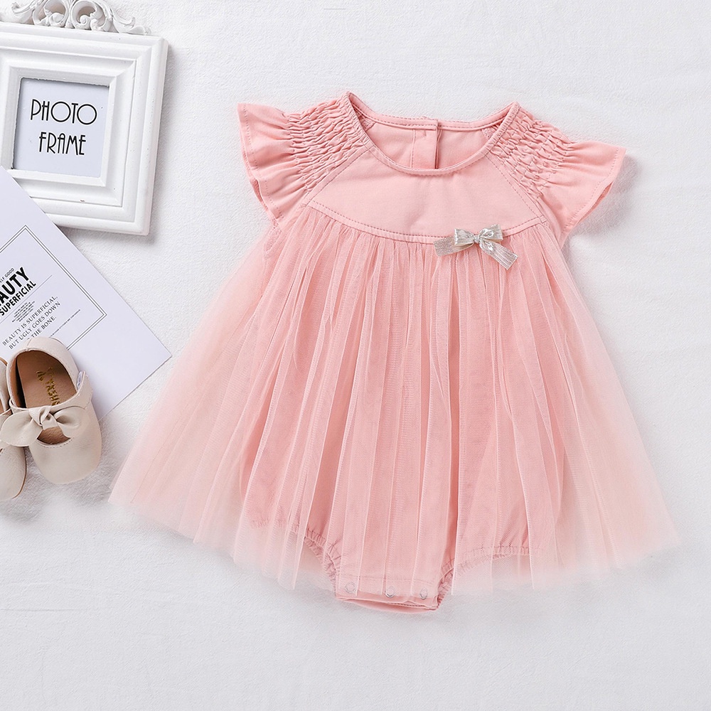 Đầm Xoè Tulle Phong Cách Công Chúa Cho Bé Gái (3-24 Tháng)