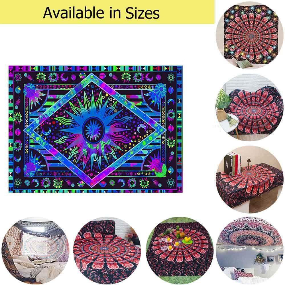 Thảm Treo Tường Họa Tiết Mandala
