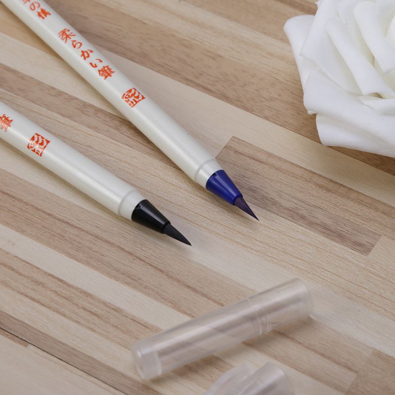 Bút Lông Viết Thư Pháp Đầu Mềm Vẽ Màu Nước Đẹp Mắt