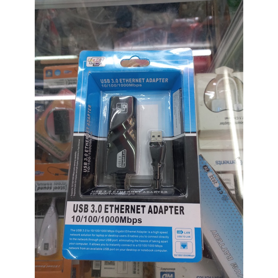 USB 3.0 Gigabit Ethernet Adapter _10/100/1000  USB To  Lan Mạng Dành Cho Windows Mac OS laptop Máy Tín