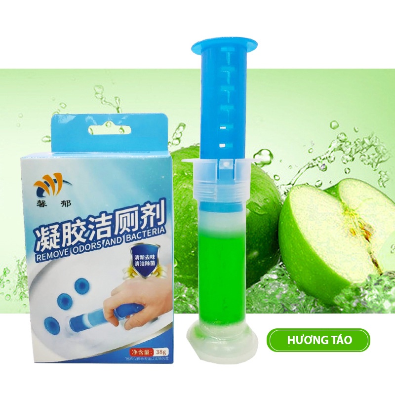 Gel khử mùi bồn cầu diệt khuẩn toilet gel dính bồn cầu dạng thạch với 7 mùi thơm cho nhà vệ sinh_BL015