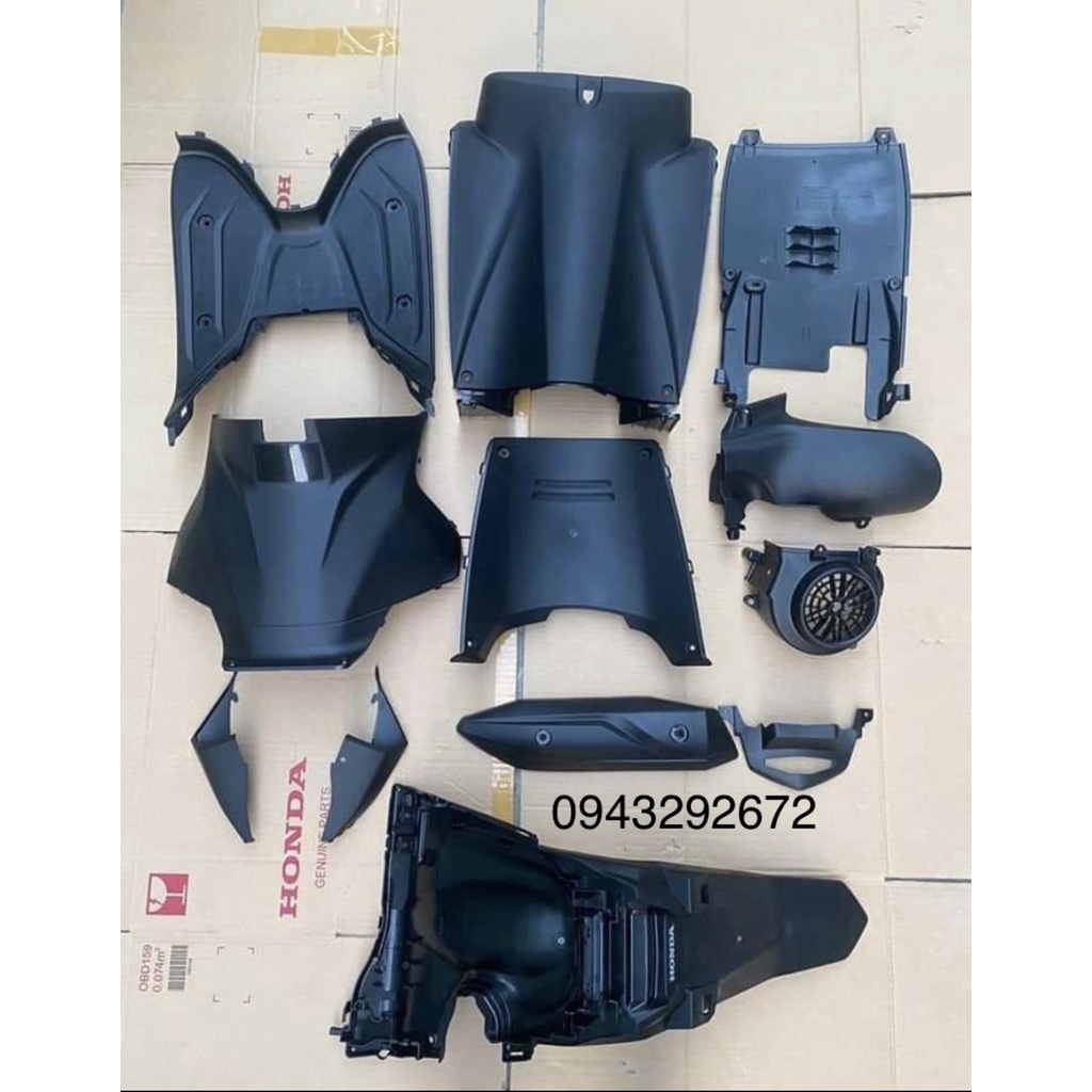 Bộ Nhám Đen Vision 2014>2019 Honda