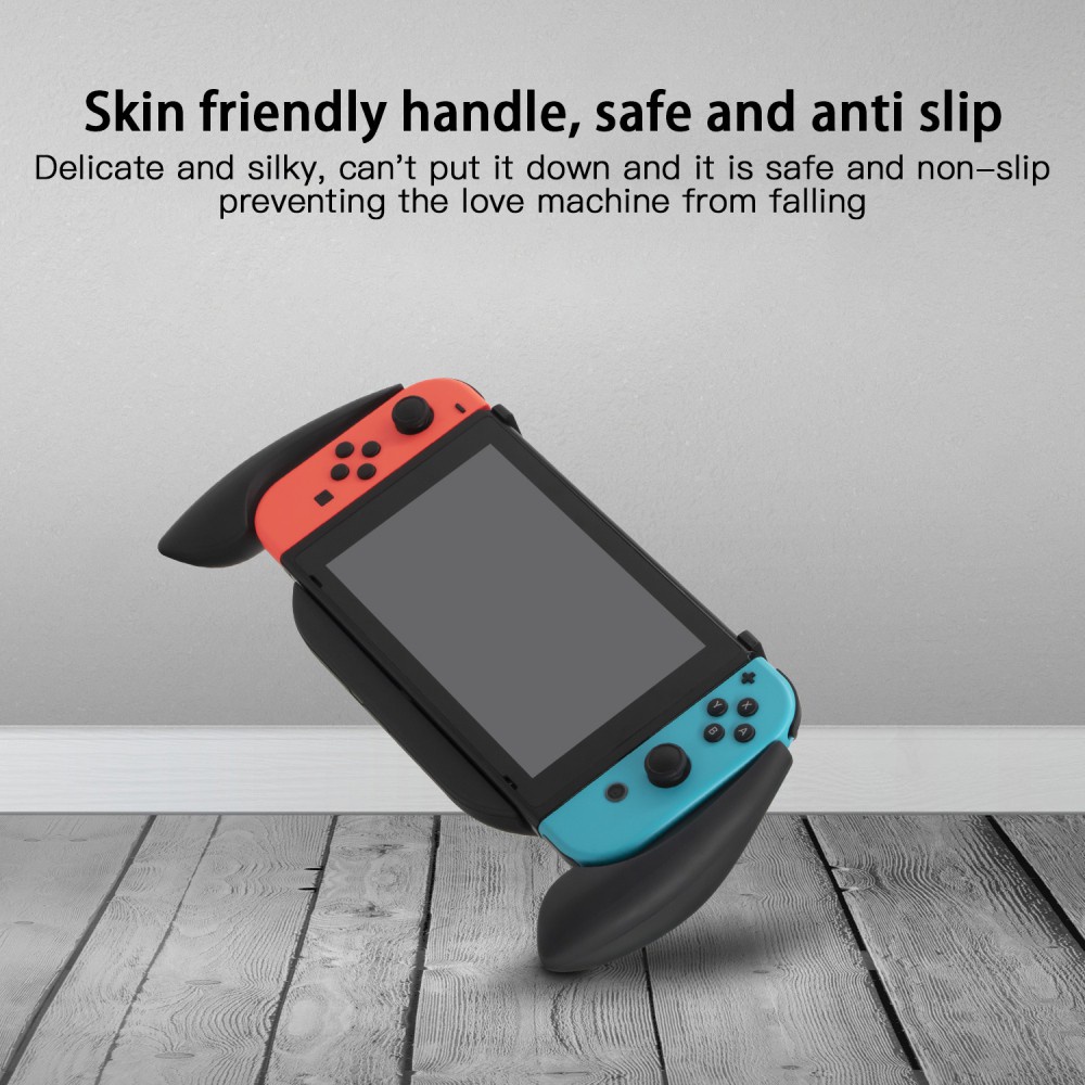 Tay Cầm Chơi Game Màu Xanh Dương Kèm Giá Đỡ Và Hộp Sạc Type C Cho Switch Pro | BigBuy360 - bigbuy360.vn