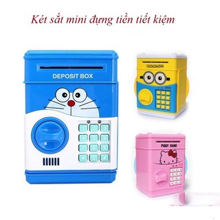 KÉT SẮT MINI THÔNG MINH CHO BÉ TIẾT KIỆM TIỀN