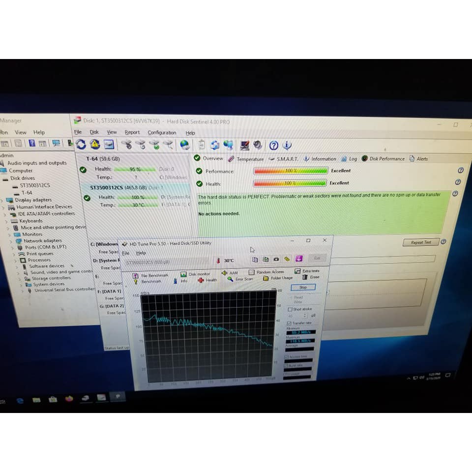 Hdd ổ cứng máy tính Seagate/Western 500GB tháo máy, đẹp keng.