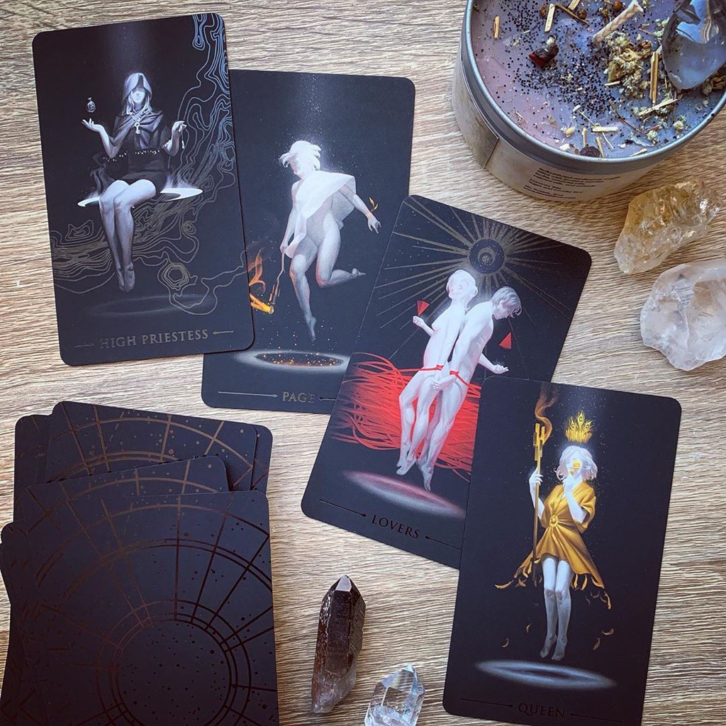 Bộ bài True Black Tarot T15
