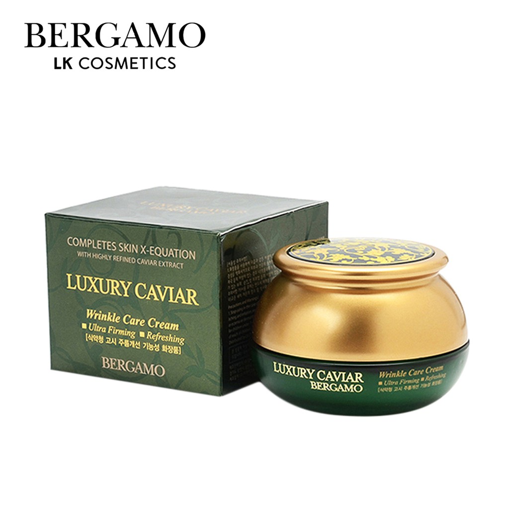 KEM DƯỠNG GIẢM NÁM LUXURY CAVIAR WRINKLE CARE CREAM BERGAMO 50 GRAM