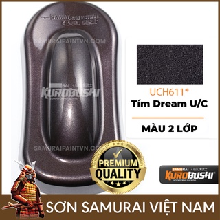 Sơn Samurai Màu tím Dream UCH611 + TCH611 - Sơn xịt samurai