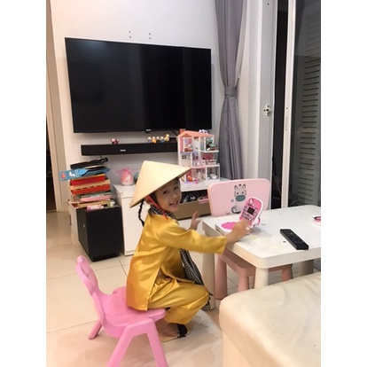 Áo bà ba phú hộ cho bé trai bé gái ( ĐỦ SIZE) đủ màu - chất lụa siêu mát dễ thương xinh xắn