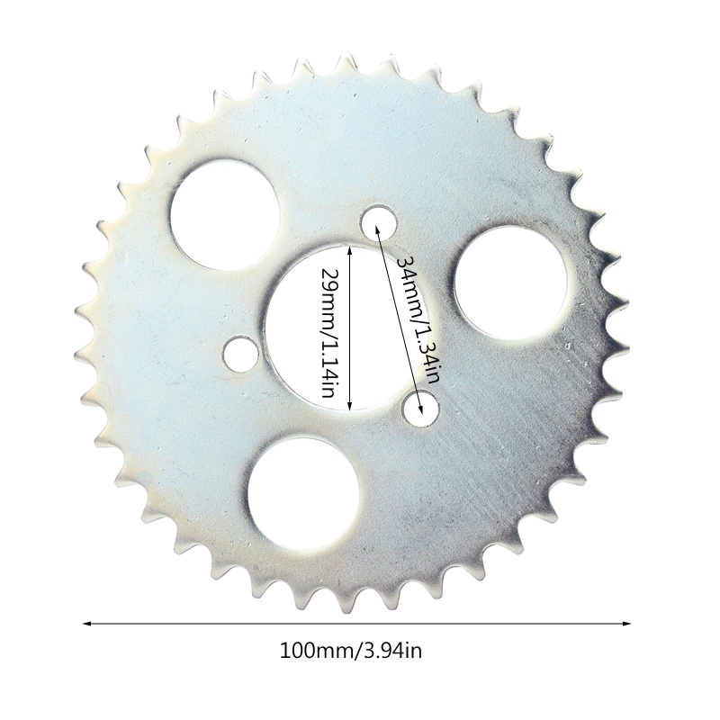 Bánh Răng Xích 38 Răng 29mm Cho Động Cơ 43 / 49cc 2 Thì