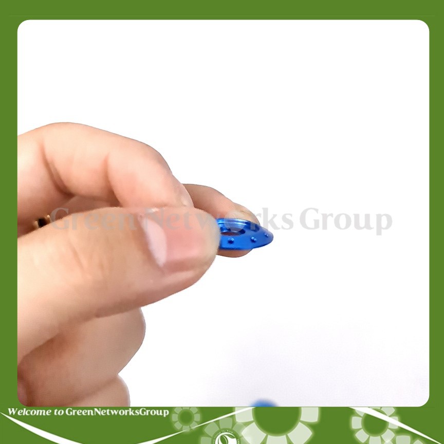 Long đền nhôm lỗ 6ly gắn đèn xi nhan , ốc kiểng xe máy Greennetworks ( 1 Con )