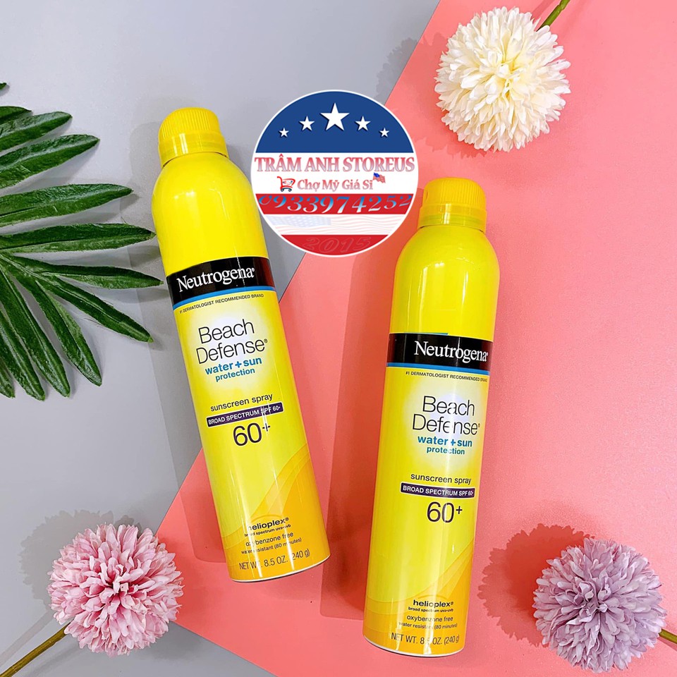 Xịt chống nắng Neutrogena Beach Defense SPF 70 (Date 2022) | BigBuy360 - bigbuy360.vn