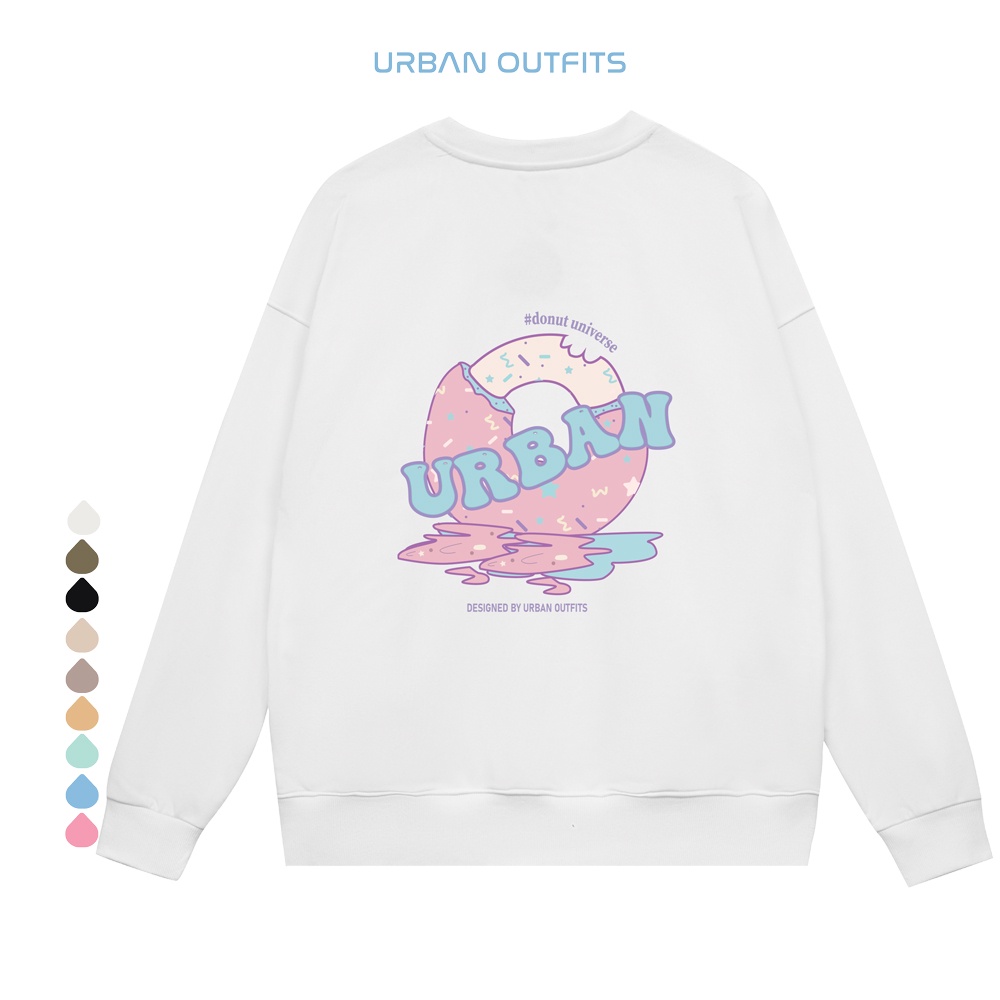 Áo Sweater Form Rộng URBAN OUTFITS In Hình SWO164 ver 2.0 Thun Cotton French Terry 350GSM Local Brand