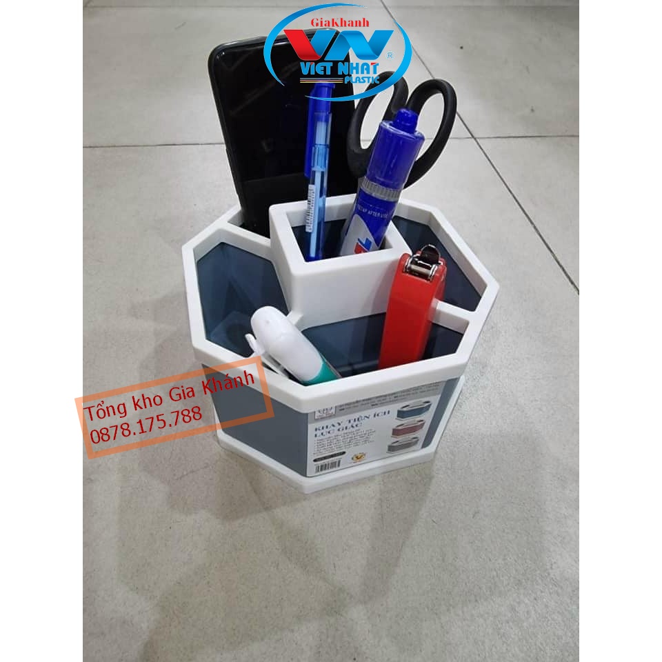 Khay Đựng Bút Để Bàn Tiện Dụng, Đựng Đồ Đa Năng Việt Nhật No1337