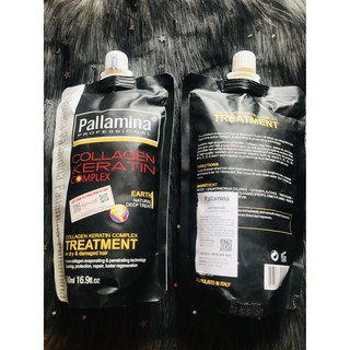 Hấp Dầu PALLAMINA COLLAGEN KERATIN COMPLEX TÚI 500ML
