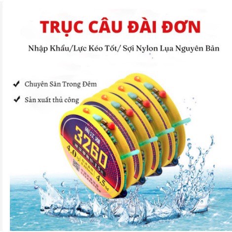 Dây Trục Câu Đài Buộc Sẵn Kim Thiên Thiết Kế Tàng Hình Tốt, Tải Cá Cực Đỉnh DT05 - đồ câu trường