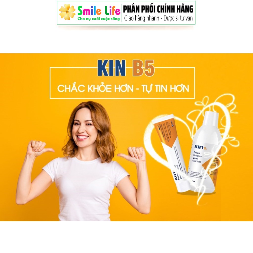 COMBO Du Lịch: 1 Đánh Răng + 2 Súc Miệng Cao Cấp KinB5 ® loại Mini  - Đánh Răng 7g & Súc Miệng 12ml