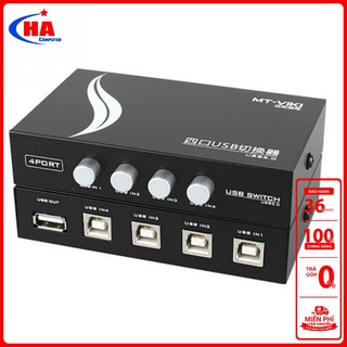 Bộ chia máy in 4 CPU ra 1 máy in cổng USB MT-Viki MT-1A4B-CF