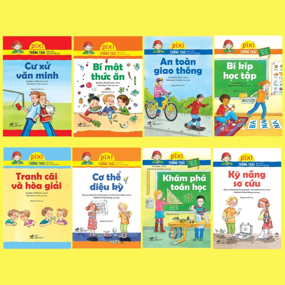 Sách - Bộ Pixi thông thái (Trọn bộ 08 cuốn) ( Nhã Nam )