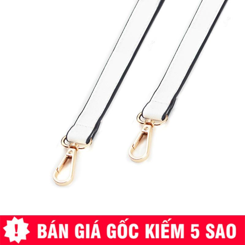 Dây Đeo Túi Xách Quai Da Trắng Bản16mm