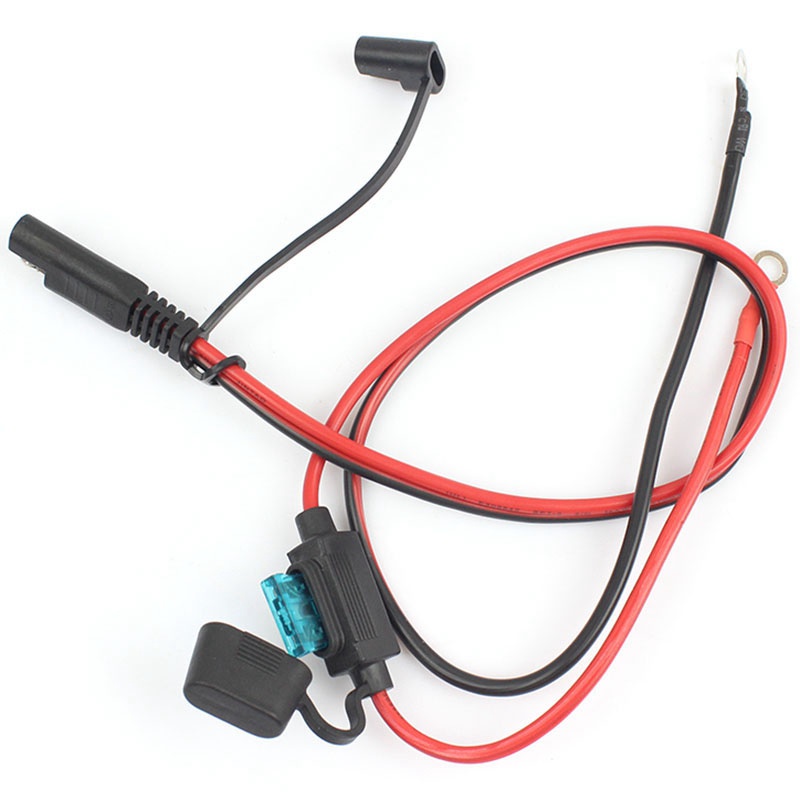 Bộ 2 Dây Cáp Sạc Sae Cho Xe Máy 12V