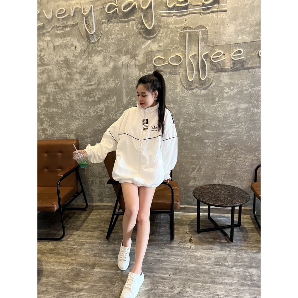 Áo khoác Adidas thể thao nam nữ unisex, áo khoác thun umi poly co dãn  cao cấp adidas 2 lớp chuẩn form GZStore180