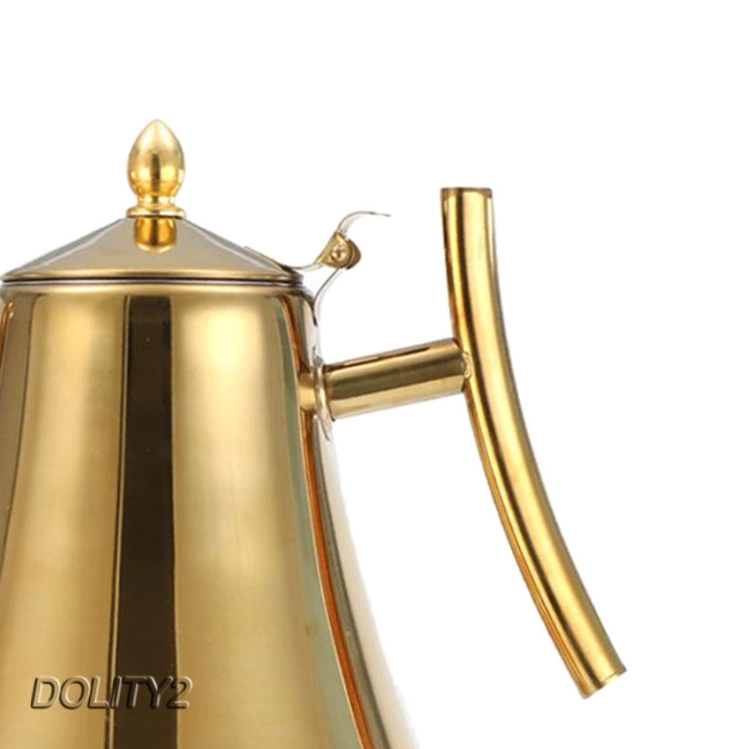 Coffee Kettle Pour Over Coffee Hand Drip Pot Stainless with Infuser 1.0L