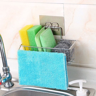[VIDEO] Giỏ inox dán tường đựng đồ dùng rửa chén bát