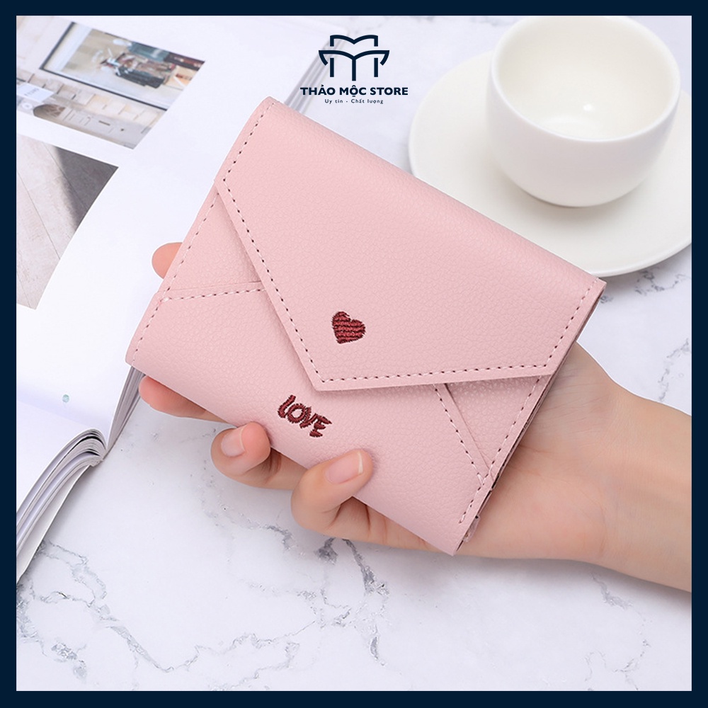 Ví nữ mini đẹp cầm tay sang trọng cao cấp nhỏ gọn nhiều ngăn đi tiệc đi chơi THẢO MỘC STORE TMV09