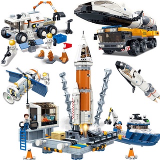 Bộ đồ chơi lắp ráp mô hình tên lửa lego cho bé