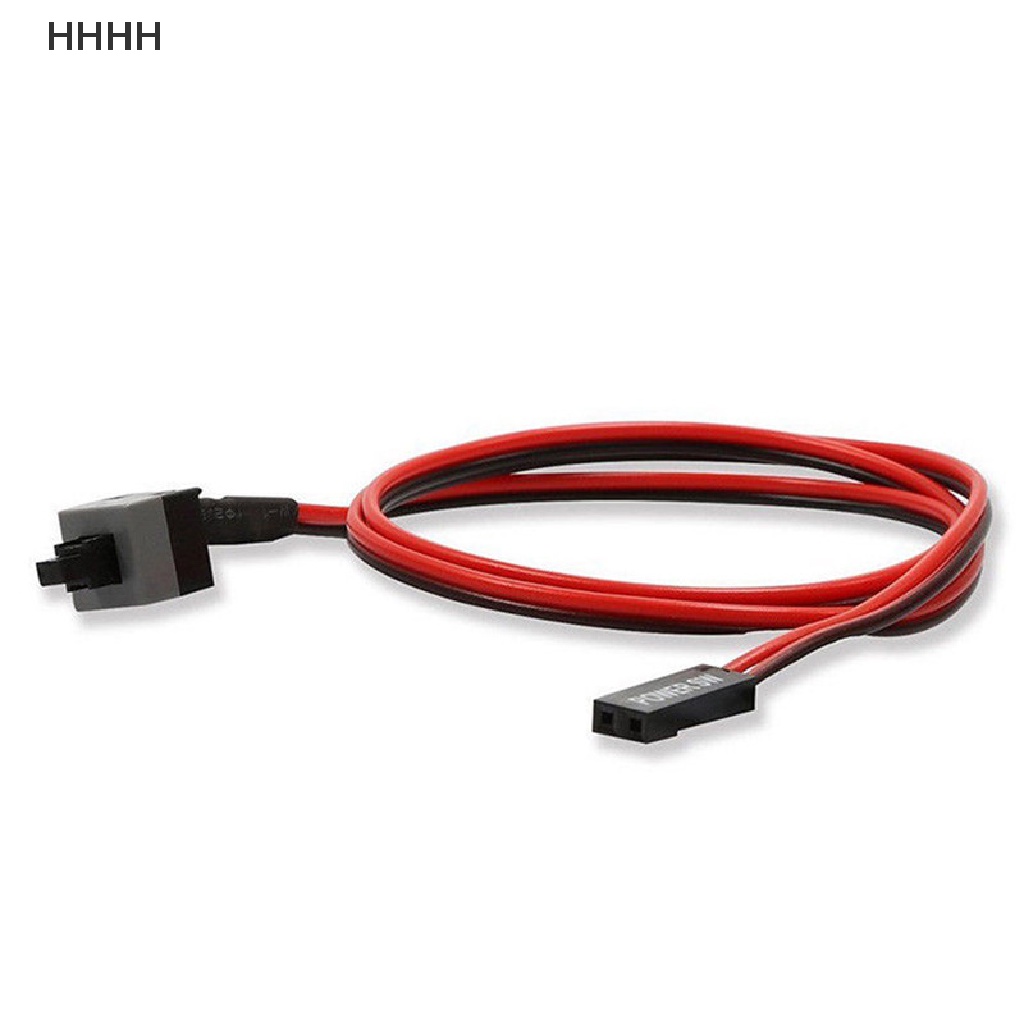 Bộ 5 Công Tắc Nguồn 50cm 2 Pin Có Dây Nút Dành Cho Máy Tính