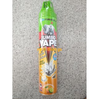 Bình xịt diệt muỗi Jumpo Vape F1 hương Cam Chanh tự nhiên (600ml)