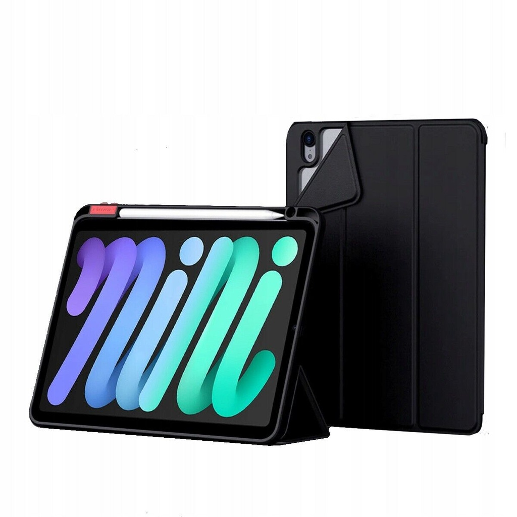 Bao Da iPad Mini 6 2021 Bảo Vệ Camera Hiệu Nillkin Bevel Leather Case Chính Hãng
