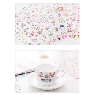 Bộ 6 tấm sticker. Nhiều mẫu