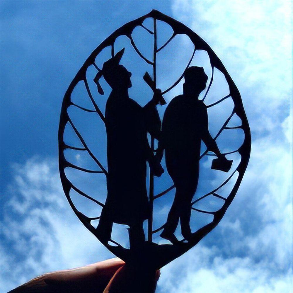 Lá Cây Bất Tử Bằng Sắt Trang Trí Ngày Của Mẹ