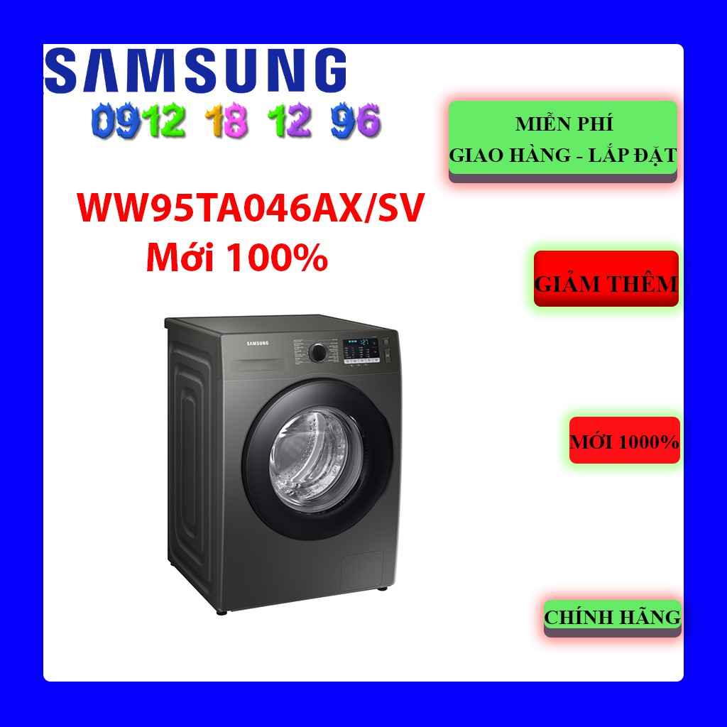 FREE _Máy giặt Samsung WW95TA046AX/SV Inverter 9.5kg