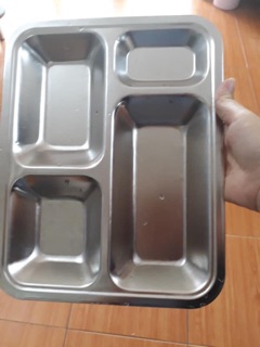 Khay ăn inox siêu bền đẹp