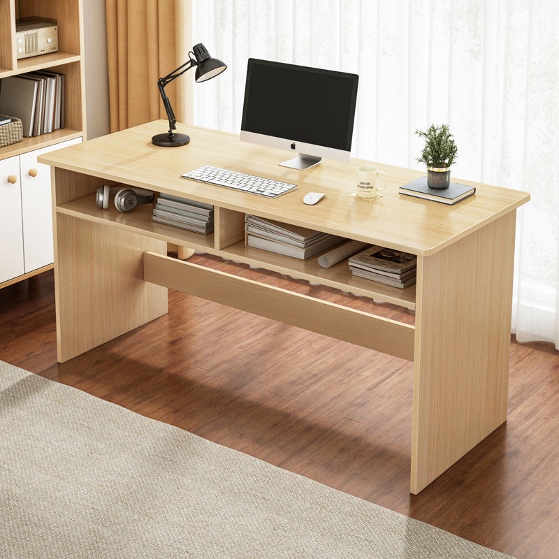 Bàn làm việc văn phòng bàn máy tính gỗ 2 ngăn - GP179