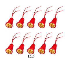 Vỉ bóng cana thần tài led và đuôi đèn cà na