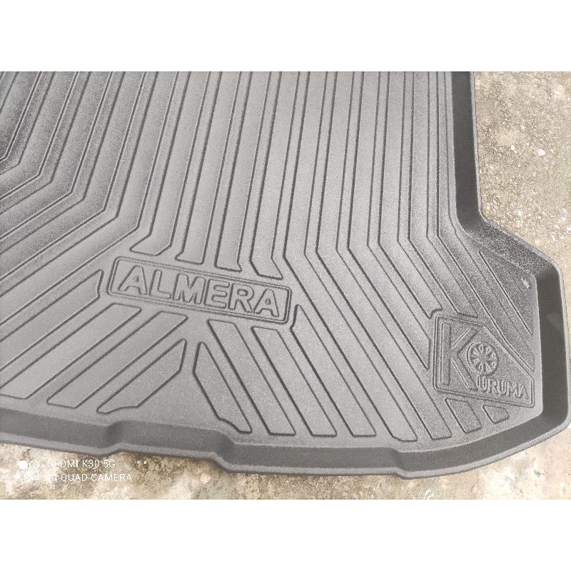 Lót Cốp Nhựa Dẻo Cho Xe Nissan Almera 2021 nhựa dẻo đàn hồi