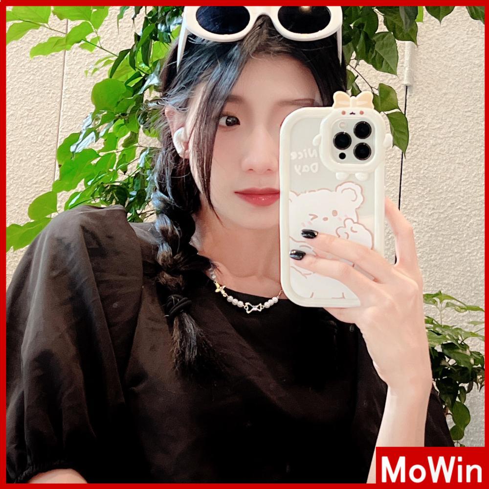 iPhone Case Silicone Soft Case Clear Case Shockproof Protection Camera Varnish Feel Monster Bear Cute Cartoon Compatible For iPhone 11 Pro Max 13 Pro Max 12 Pro Max 7Plus xr XS Max
