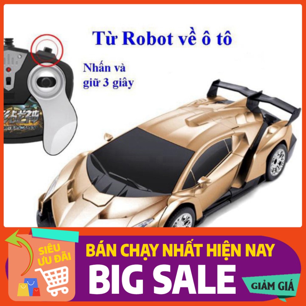 [FREE SHIP] 💥[FREESHIP+ CÓ VIDEO]💥Ô tô biến hình thành Robot Transformers - Xe điều khiển từ xa loại to Siêu Hiện Đại 