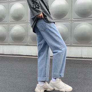 Quần baggy  màu xanh trơn nam nữ phong cách unisex - BD CLOTHES | BigBuy360 - bigbuy360.vn