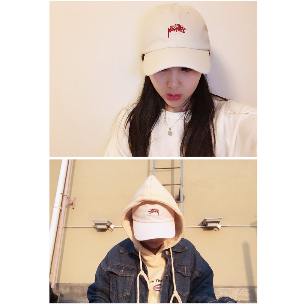 Mũ lưỡi trai Stussy thời trang đường phố âu mỹ cá tính cho nam nữ