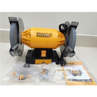 Máy mài để bàn 2 đá ingco 350w 8" bg83502