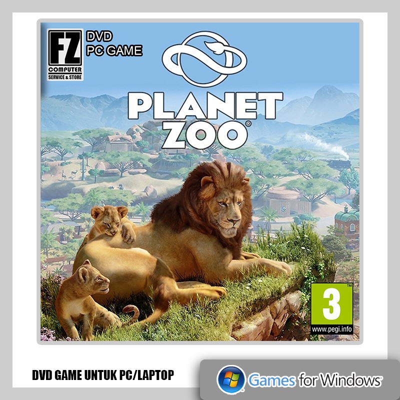 Đĩa Dvd Game Zoo Deluxe Phiên Bản Hành Tinh Cho Pc / Laptop