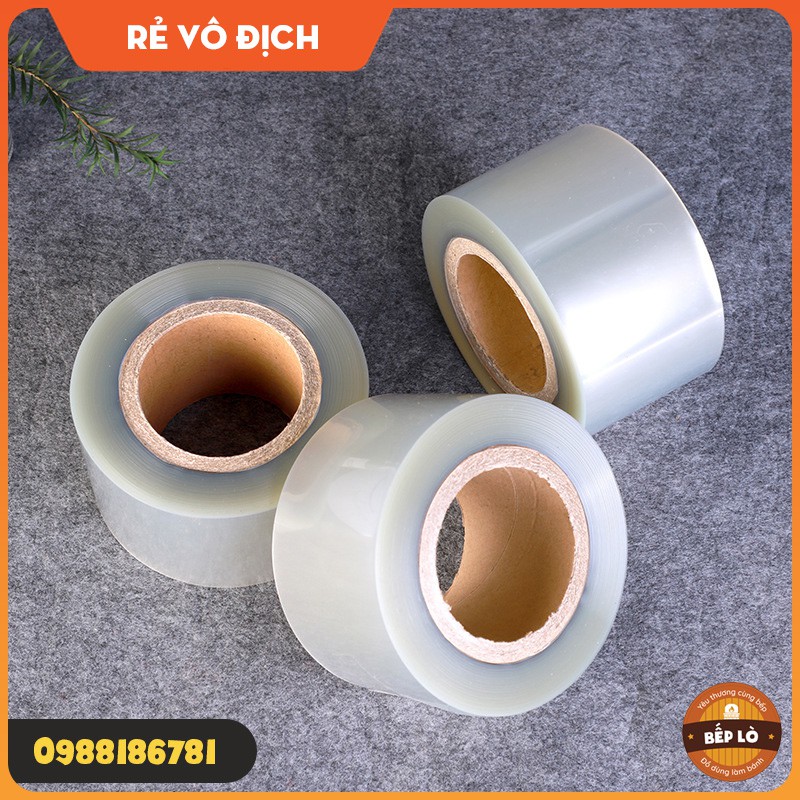 Cuộn mica cứng lót thành bánh mousse cứng cáp, chắc chắn giá rẻ rộng 8cm 10cm 1kg 1 cuộn