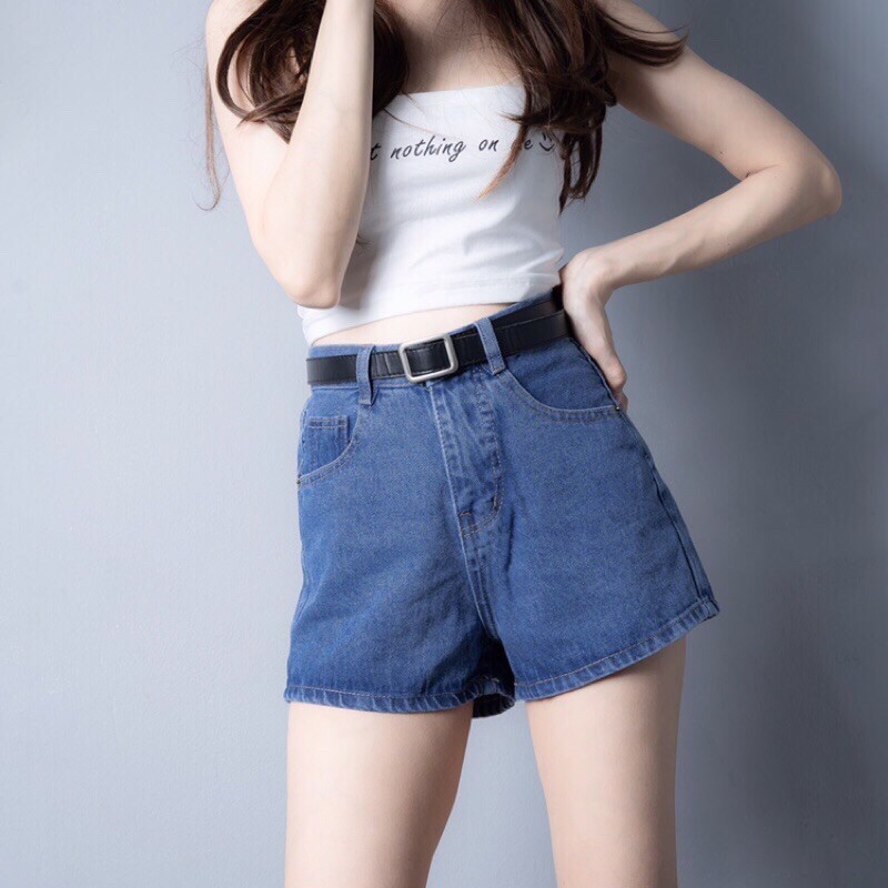 Quần Short Jean Nữ Rách Tua Lai cao | BigBuy360 - bigbuy360.vn